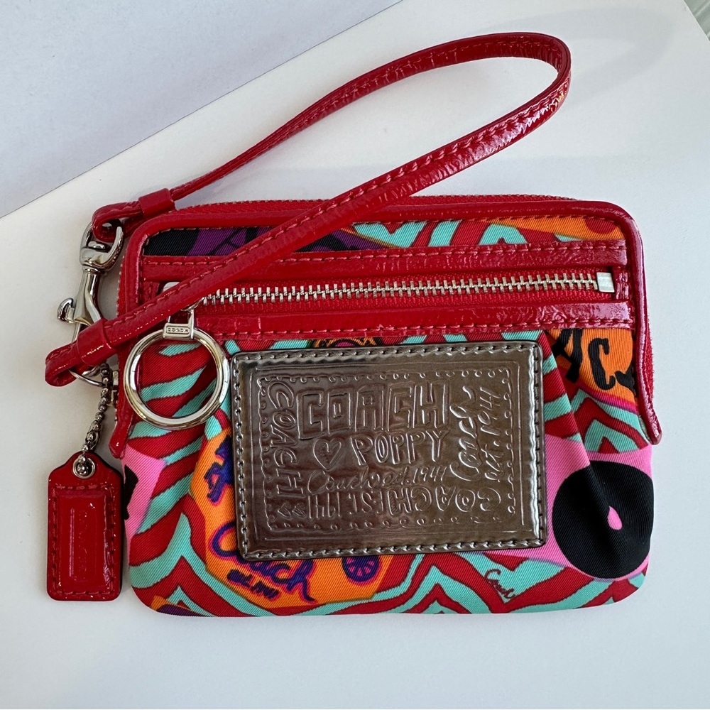 COACH POPPY GRAFFITI WALLET - Picture 6 of 6